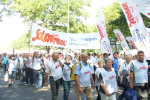 Euro-manifestacja we Wrocławiu, 17 września