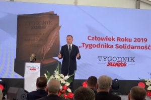 Man of the Year prize of Tygodnik Solidarność