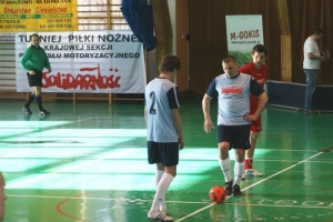 Turniej piłki halowej w Praszce, 24 marca